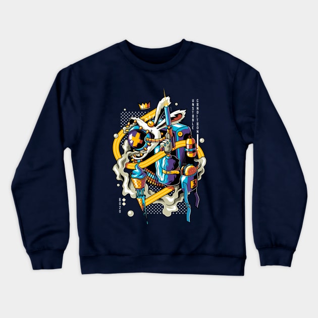 Unstable Condition Crewneck Sweatshirt by anggatantama